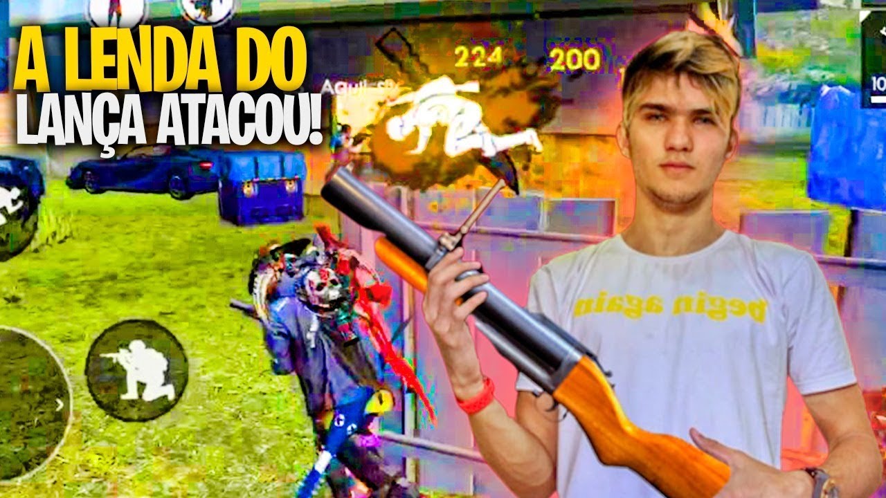 INACREDITÁVEL O QUE EU FIZ COM O LANÇA NESSA PARTIDA DA PRO LEAGUE DE FREE FIRE!