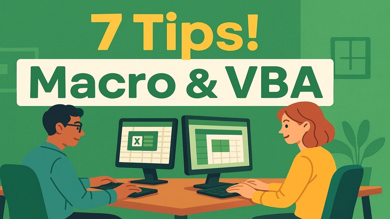 สอน Excel ขั้นสูง: 🎯7 เทคนิคลัด! สู่ Macro & VBA