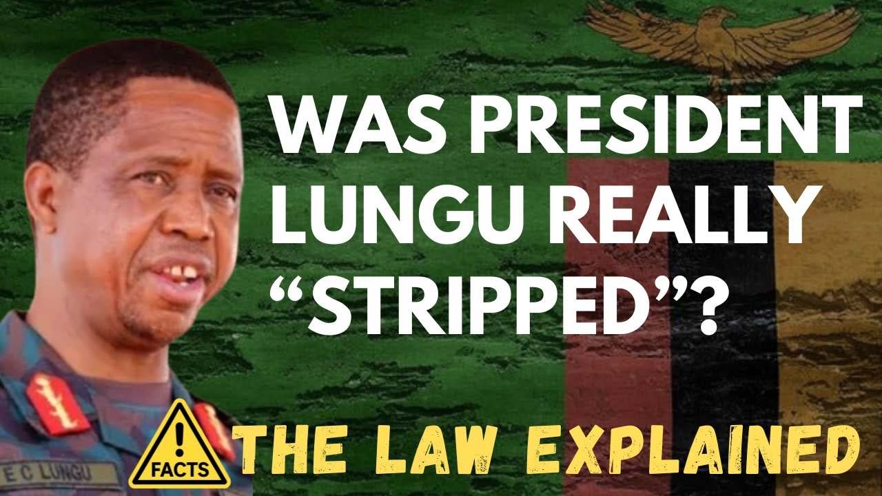 Was President Lungu Really  