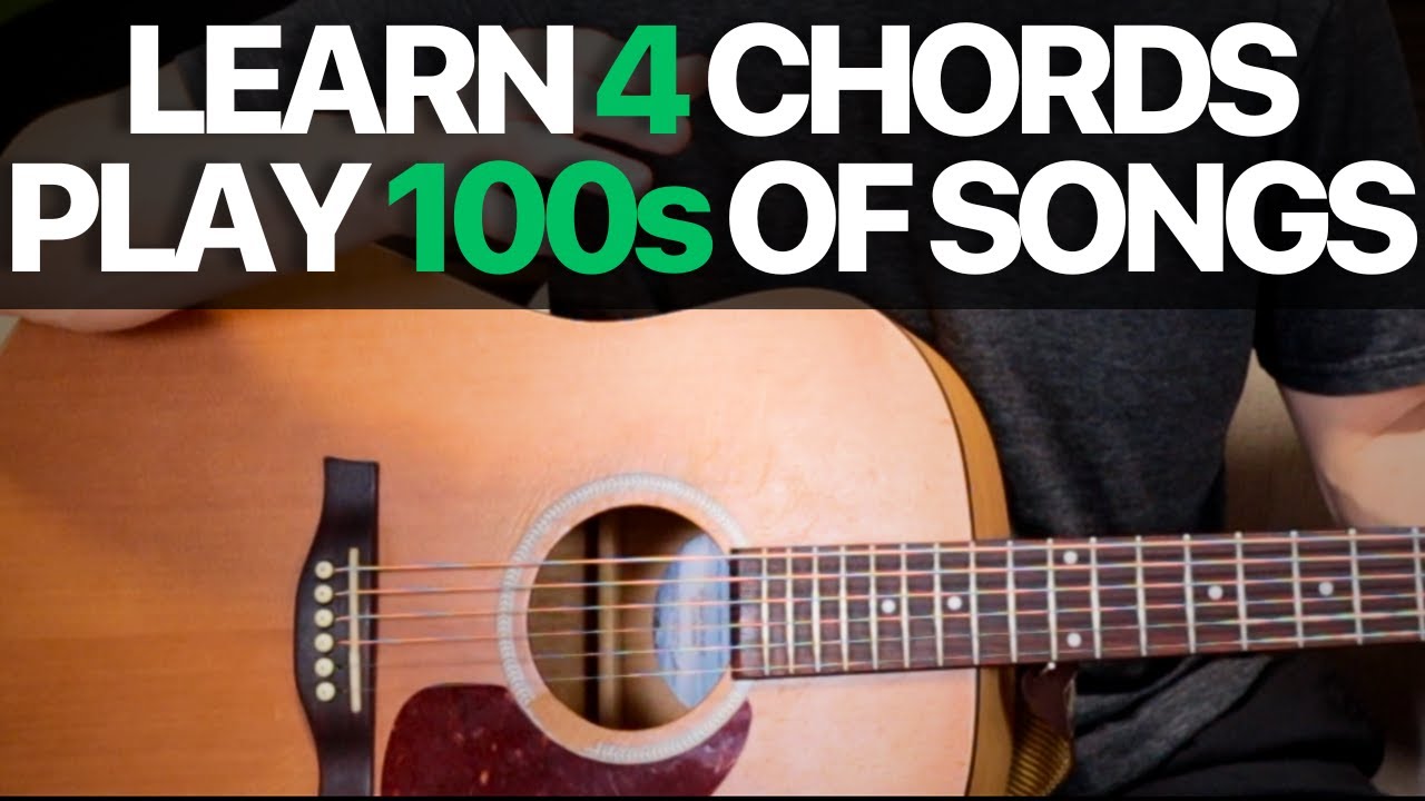 Learn 4 Chords Play 100s Of Worship Songs | Beginner Worship Guitar Lesson