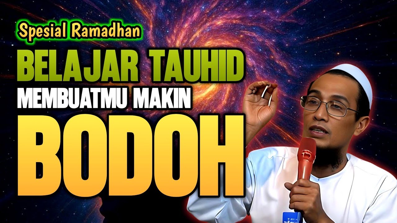 Benarkah Belajar Tauhid Bikin “Bodoh”? Tapi Syariat Justru Bikin Pintar? – KH. Mukhlason Rosyid