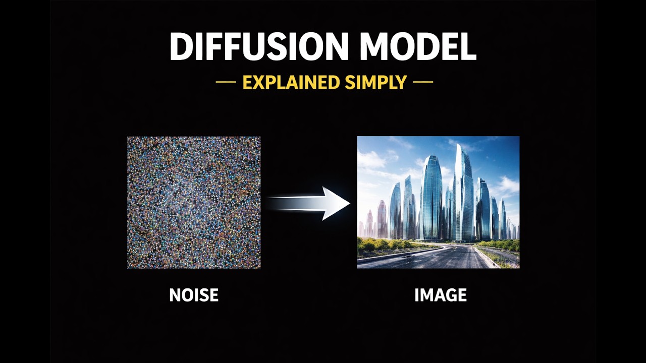 How Diffusion Models Work (AI Image Generation Explained)