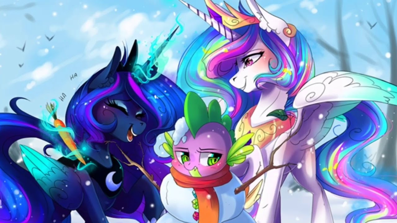 MLP Spike X Luna (SpiLuna,LunaSpike) (Going Under)