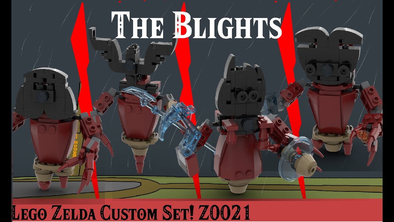 Lego Blight Ganons: a 4 in 1 build from breath of the Wild