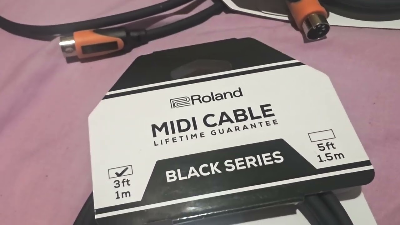 Roland RMIDI-B3 Black series unboxing 