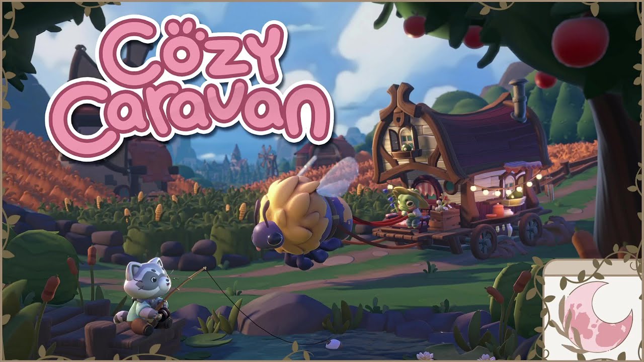 Time to help out around town! 🐝🌷 | Cozy Caravan 🌷 | No commentary ☕🌙