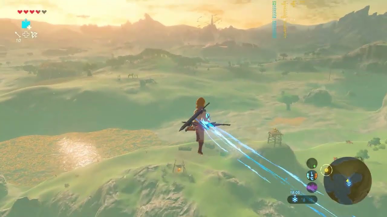 Como VOLAR SIN gastar ESTAMINA y MUY R&Aacute;PIDO en Zelda breath of the Wild - BLSS Glitch