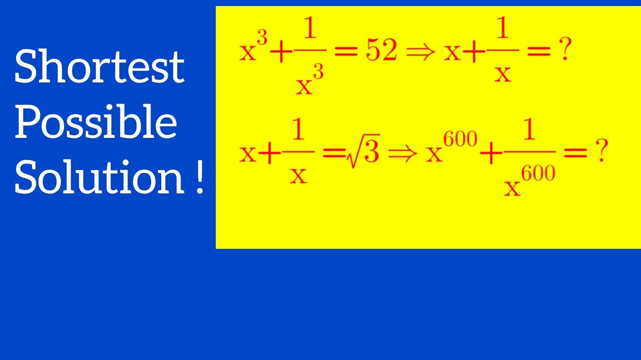 Two Fun Little Problems/ OLYMPIAD/SSC/IBPS/RRB/ CBSE. #students , #maths 