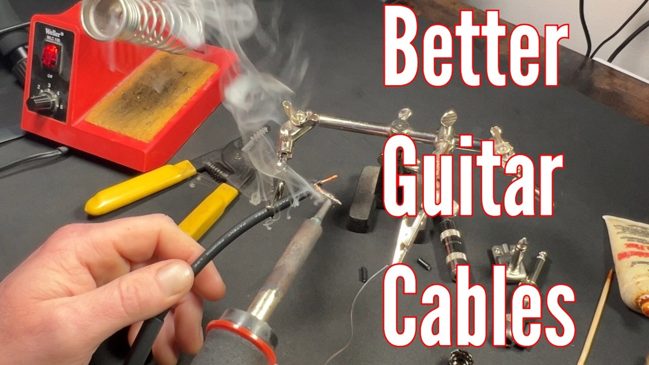Make Your Own Guitar Cables & Never Buy Expensive Ones Again!