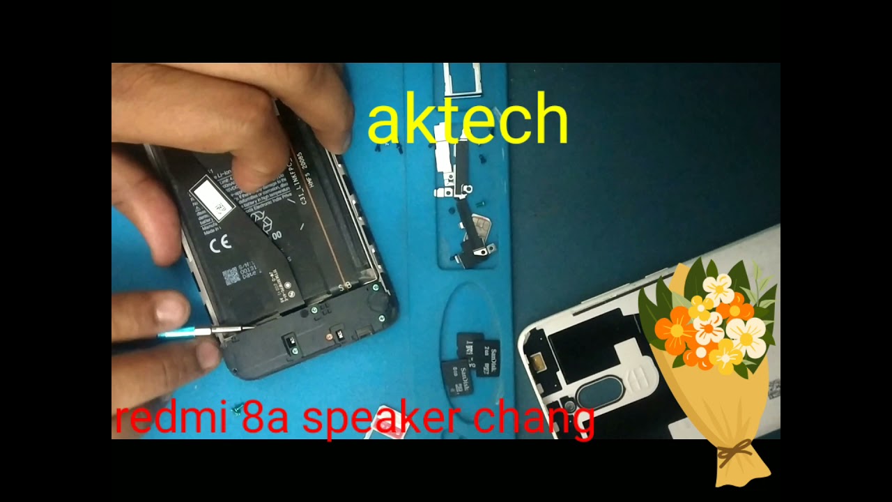 Redmi 8a speaker change ( aktech)
