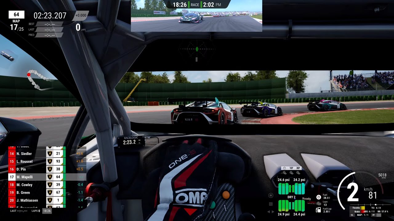 Assetto Corsa Competizione | Misano | Lamborghini Huracan ST EVO2