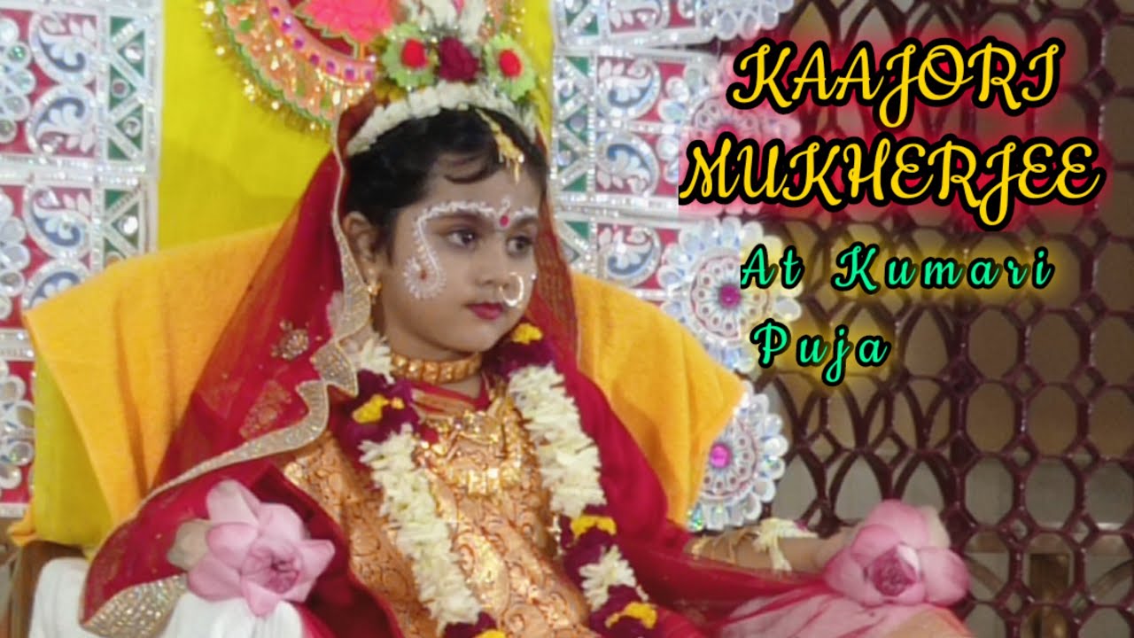 Kumari Puja of Kaajori Mukherjee at Ramkrishna Mission, Rahara on 3rd Oct 2022 (Maha Ashtami)
