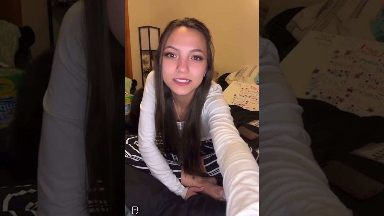 Beautiful Brunette Girl Teases You With Her Feet
