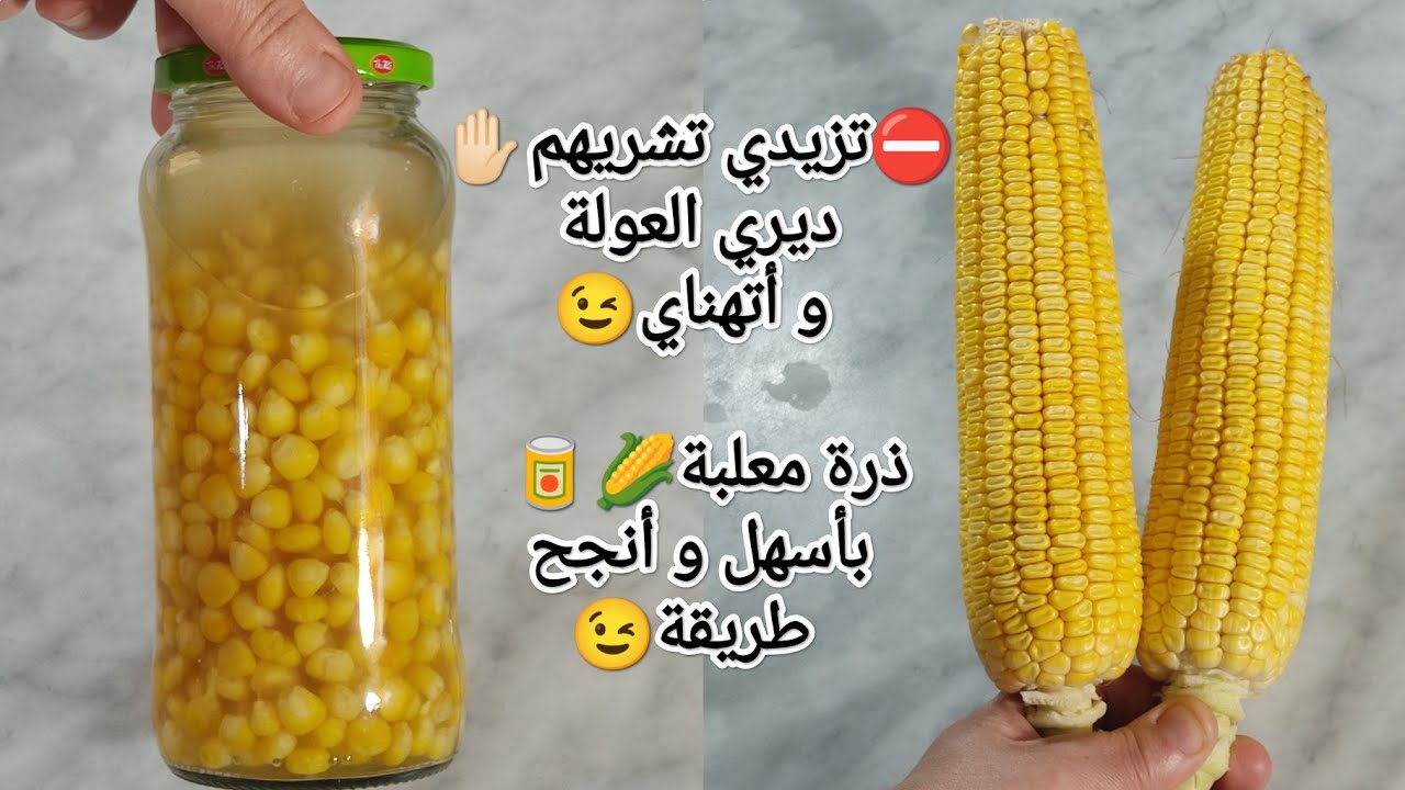 ⛔تزيدي تشريهم👈🏻ذرة معلبة🥫ذرة مشوية🛎️تصبير🌽بأقل تكلفة🌽نقصيهم من قضيان الشهر⛔وزيديهم فشحيحة💰لمصروف