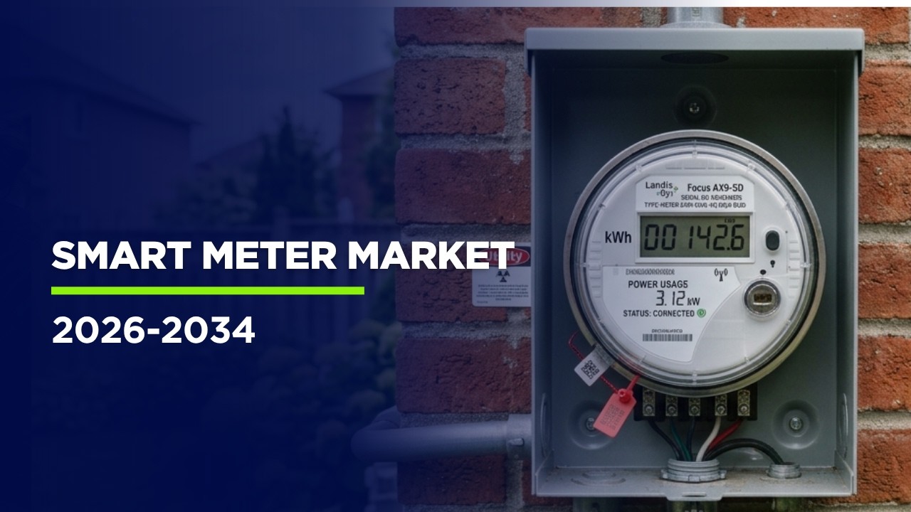 Smart Meter Market 2026&ndash;2034 | AI Energy Management, Smart Grid & Utility Technology Trends