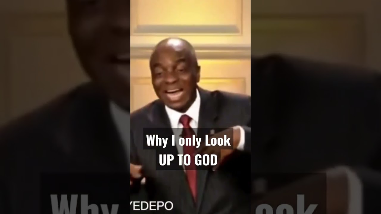 Why I depend on God not man || Bishop Oyedepo #shorts