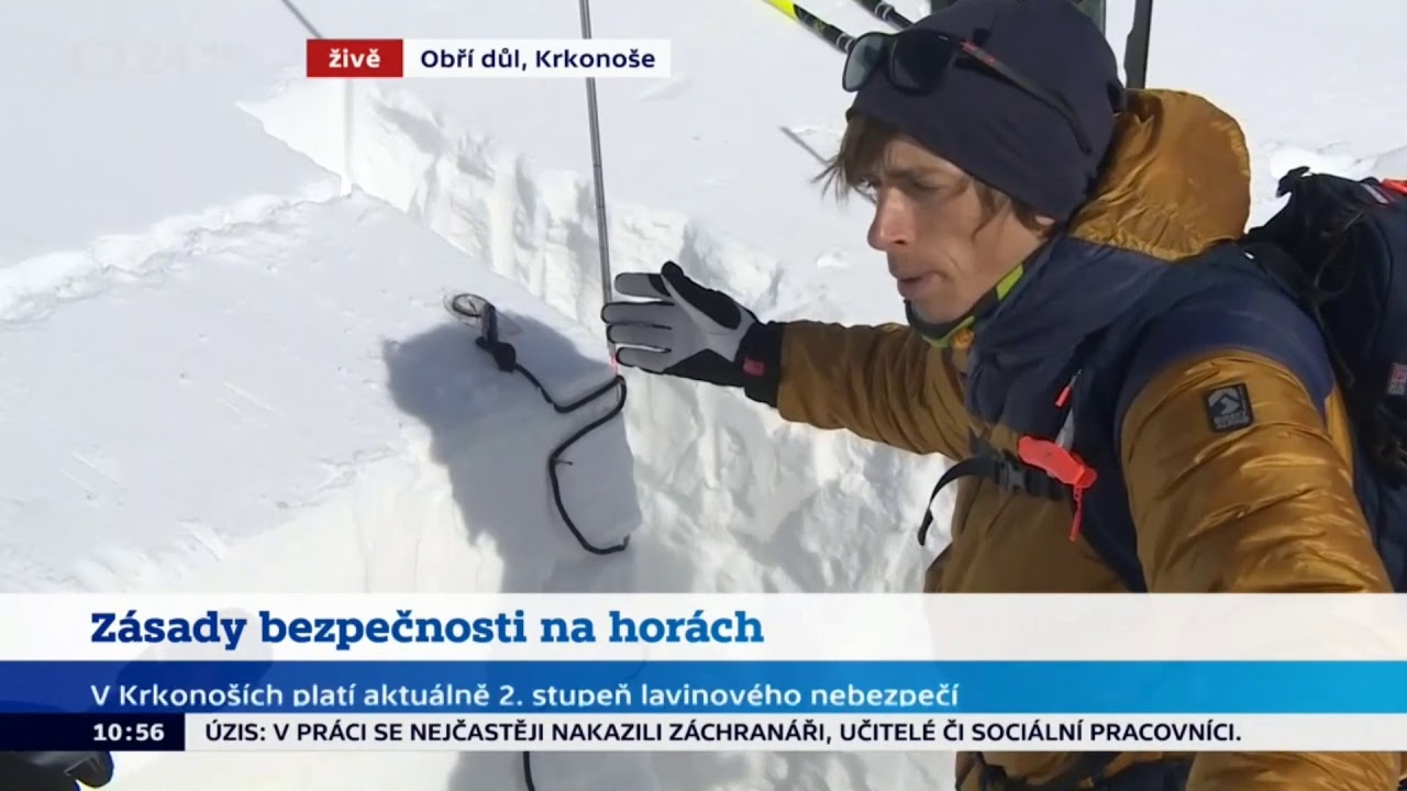 Zásady bezpečnosti na horách !!!LAVINY!!! Studio 6 ČT, 20. 2. 2021