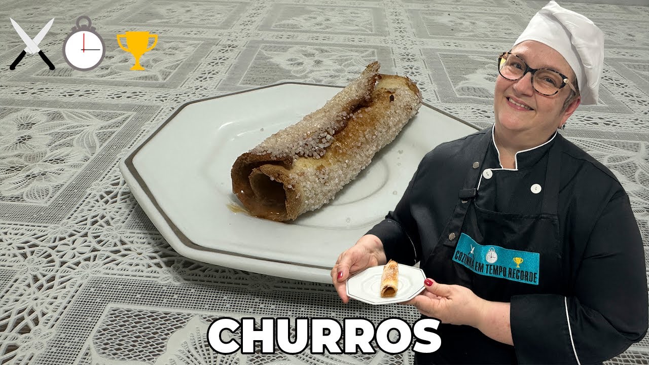 Como fazer CHURROS - Cozinha em Tempo Recorde