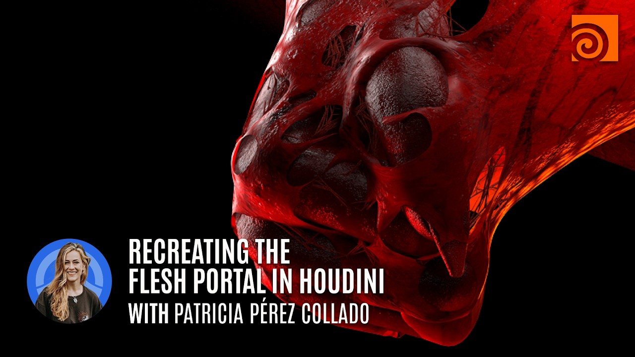 Tutorial: Recreating the Flesh Portal in Houdini with Patricia P&eacute;rez Collado ( Spanish )