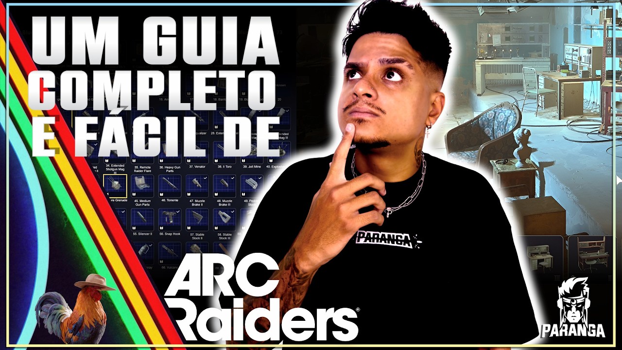 O QUE &Eacute; O ARC RAIDERS? TUTORIAL COMPLETO E F&Aacute;CIL DO GAME! | ARC RAIDERS