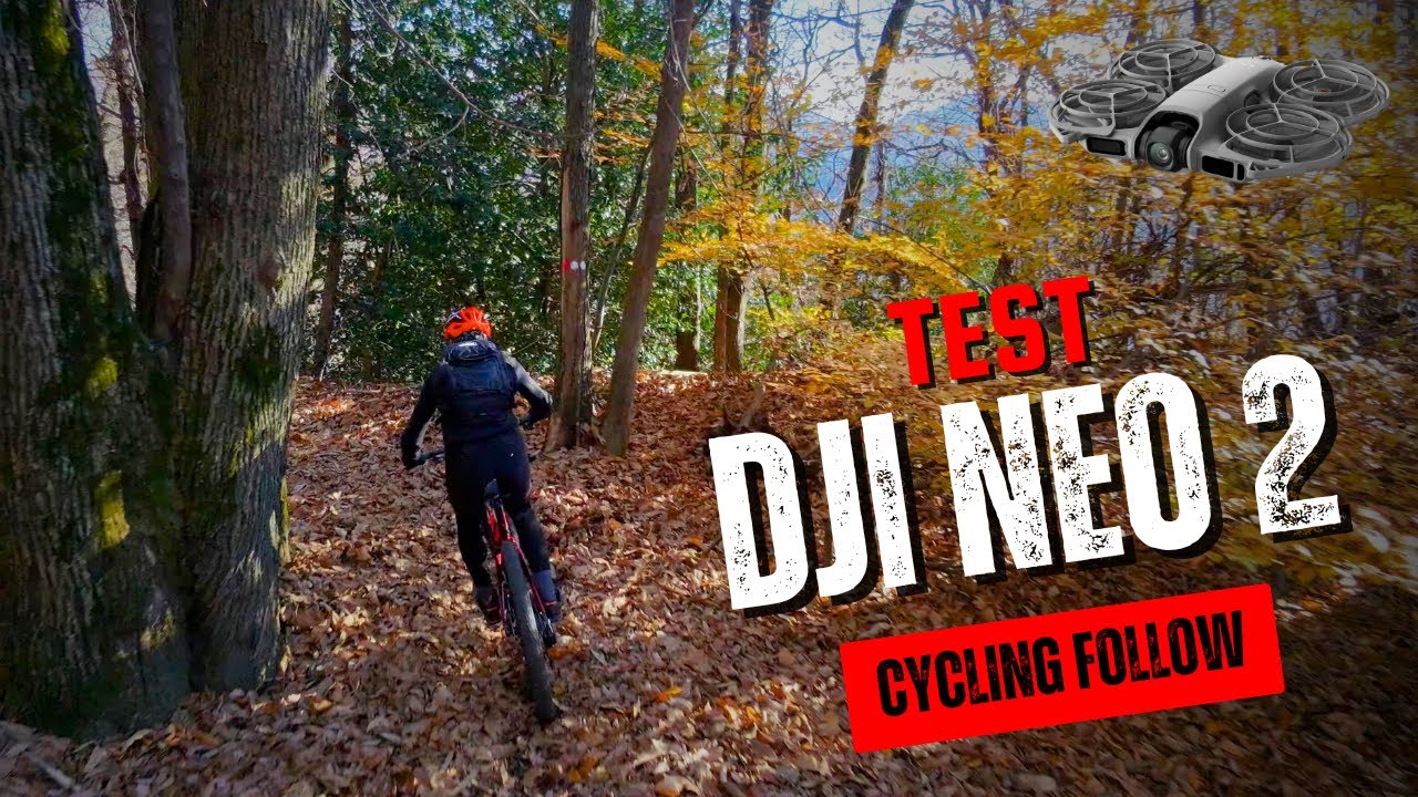 DJI Neo 2 - Cycling Follow Test