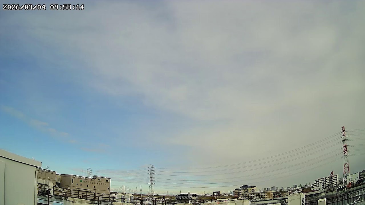 東京都板橋区三園ライブカメラ Tokyo Itabashi Live camera.world.cam