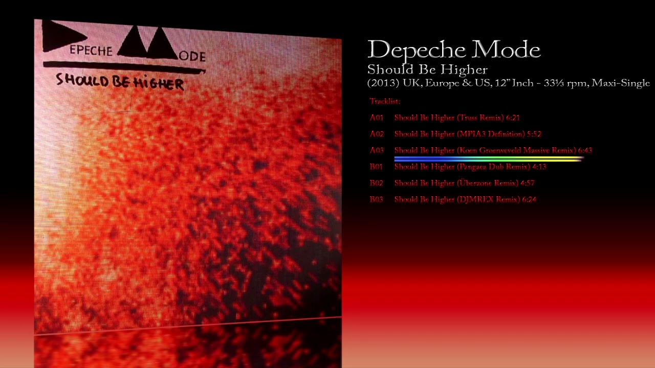 Depeche Mode (2013) Should Be Higher [12