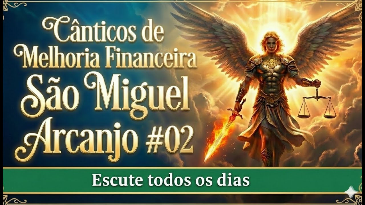 🎶💰 MELHORIA FINANCEIRA - SÃO MIGUEL ARCANJO : Cânticos de Prosperidade (Álbum Completo) #02 🎶