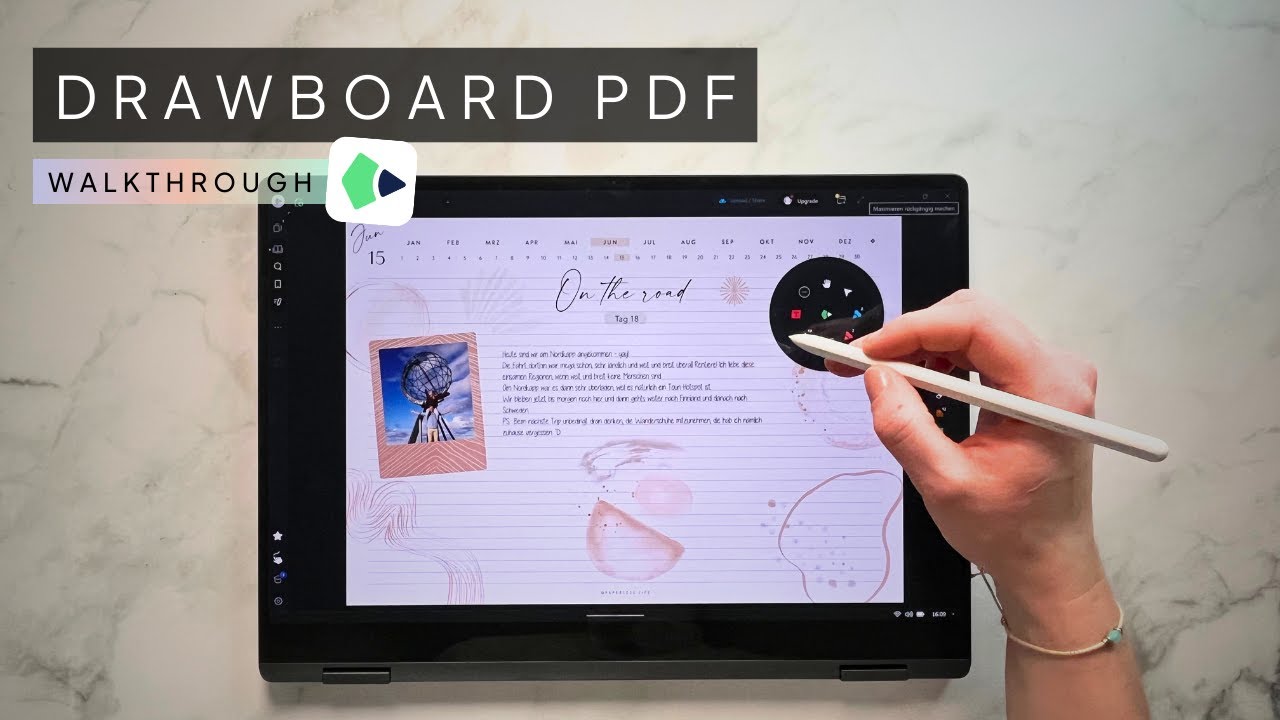 Drawboard PDF Tutorial deutsch - digitales Planen Windows