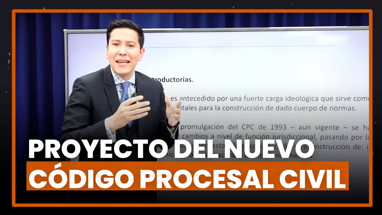 Comentarios al proyecto del nuevo C&oacute;digo Procesal Civil