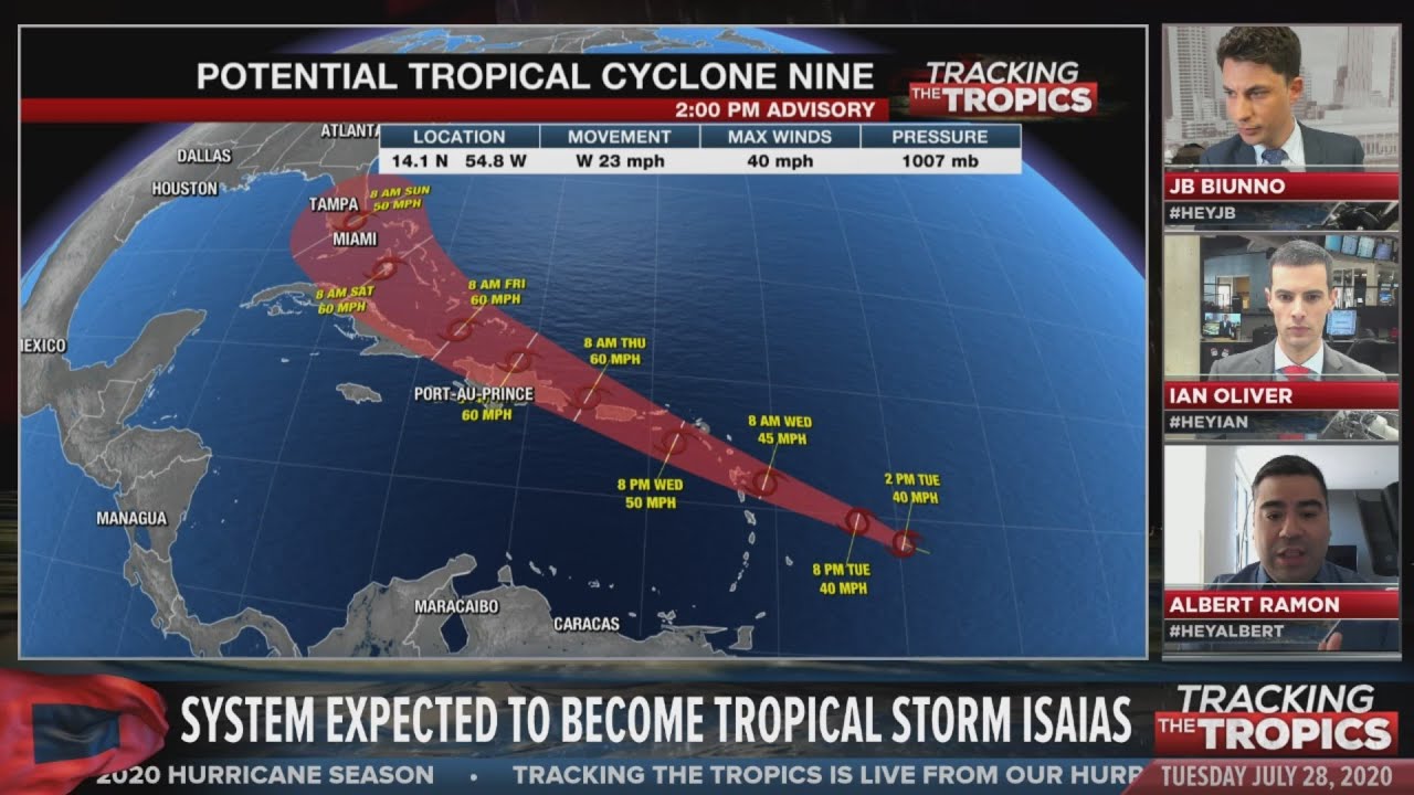 Tracking the Tropics: Potential Tropical Cyclone 9 expected to become tropical storm, could impact F