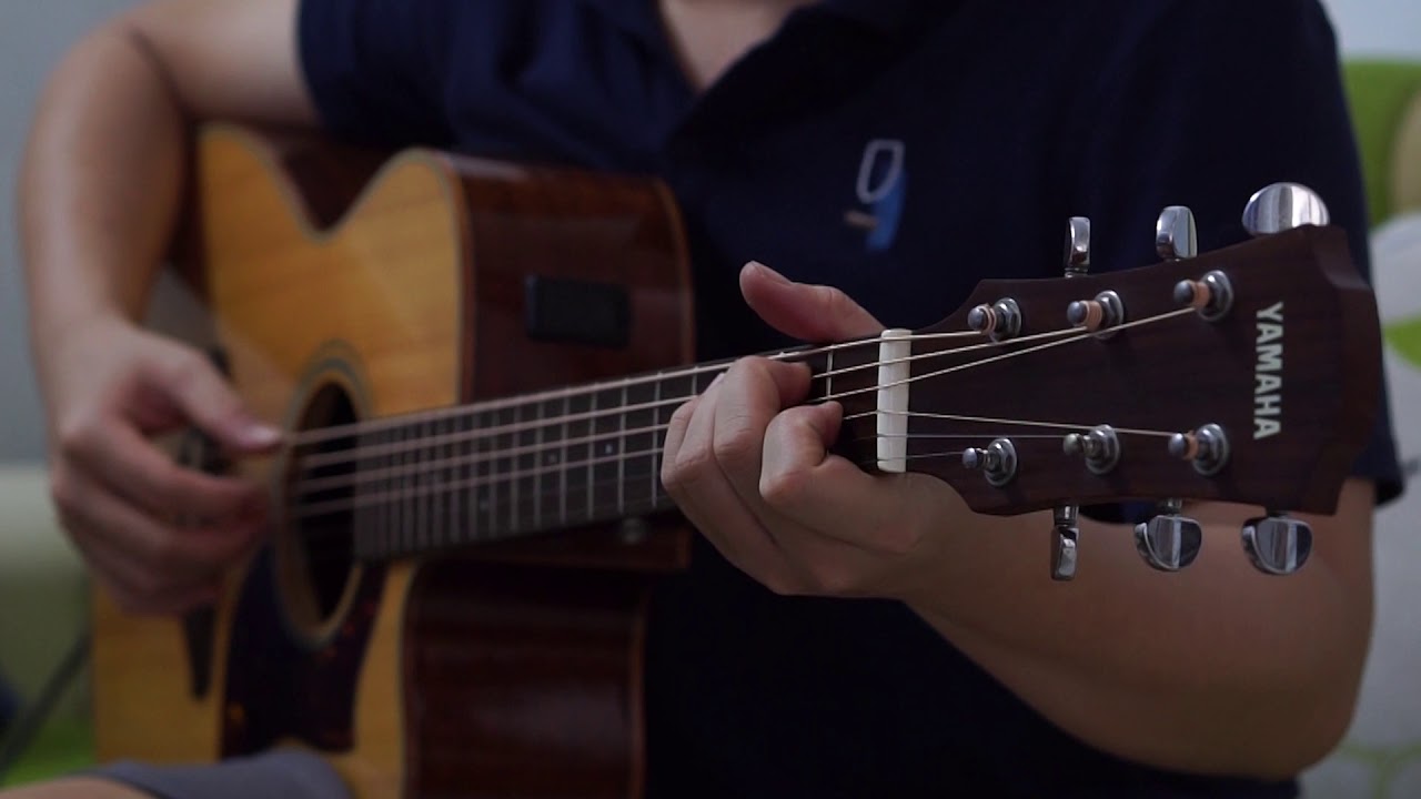 test Yamaha AC1M ( guitar Phúc Taka)