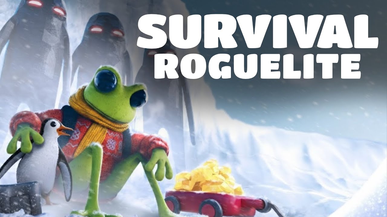 NEW SURVIVAL ROGUELITE! 🐸❄️ - Froggy Hates Snow FULL RUN!