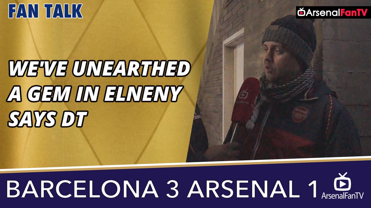 We've Unearthed A Gem In Elneny Says DT  | Barcelona 3 Arsenal 1
