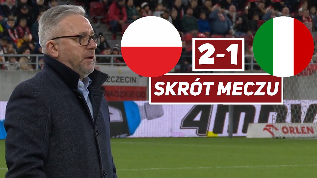 Polska - Włochy [2-1] skrót meczu | Magiczny rajd Faberskiego, wygrana ekipy Brzęczka | El. Euro U21