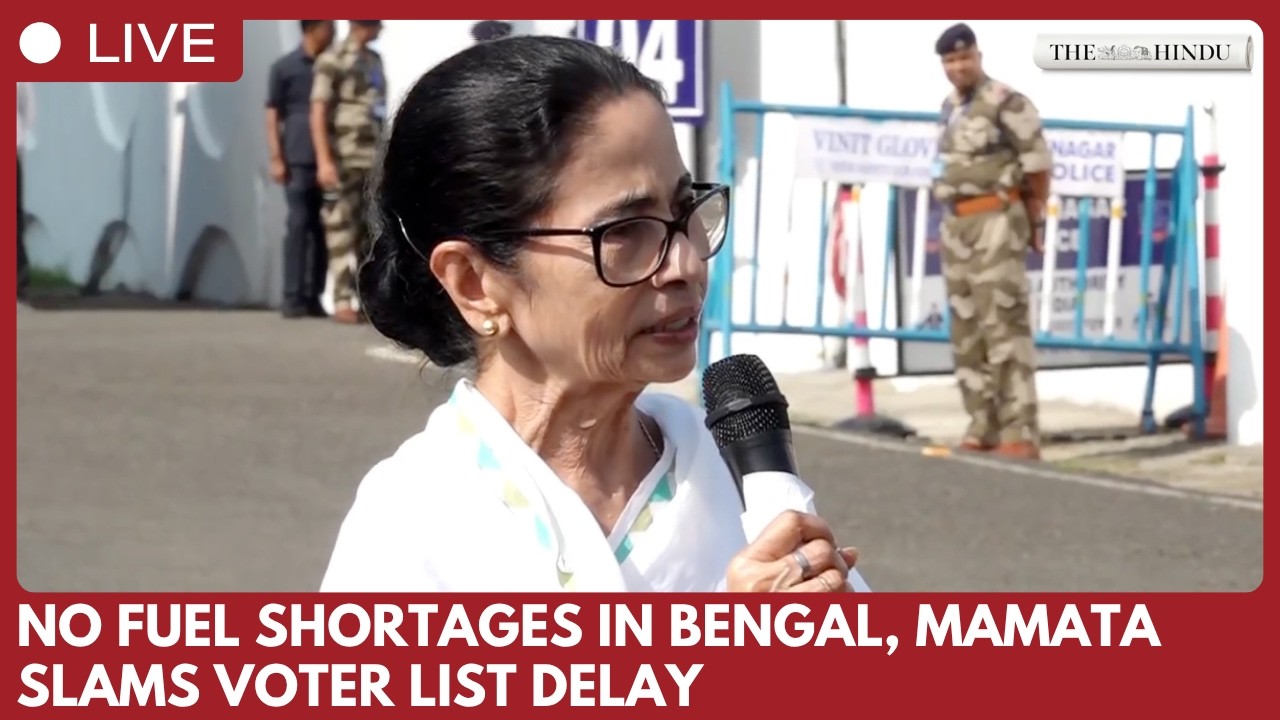 Mamata Banerjee assures no fuel shortages in West Bengal, criticizes voter list delays
