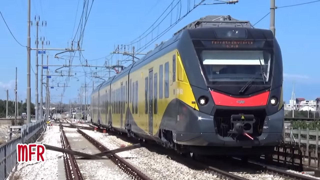 ETR 341 / 342 FLIRT, ETR 452 CIVITY ed ELT 200 CORADIA di FERROVIE NORD BARESE a FESCA-S.GIROLAMO!