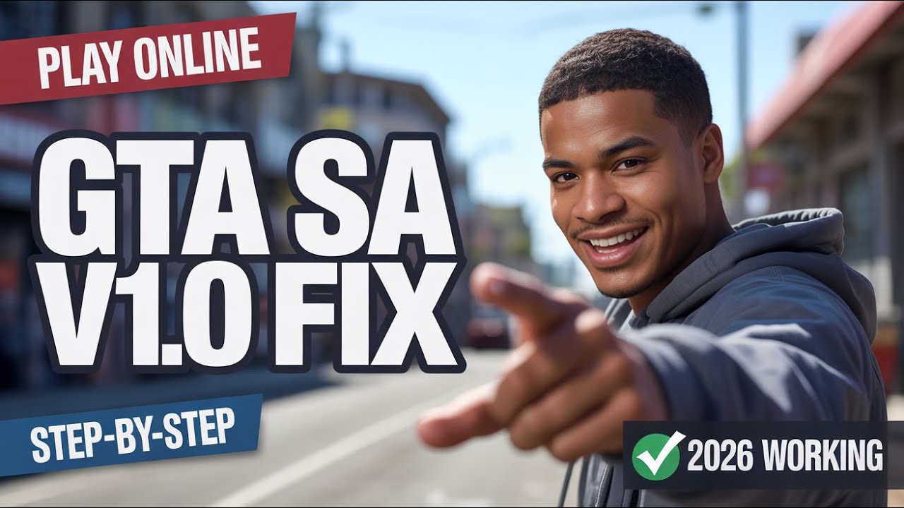 How to Downgrade GTA San Andreas to v1.0 for Multiplayer (2026)