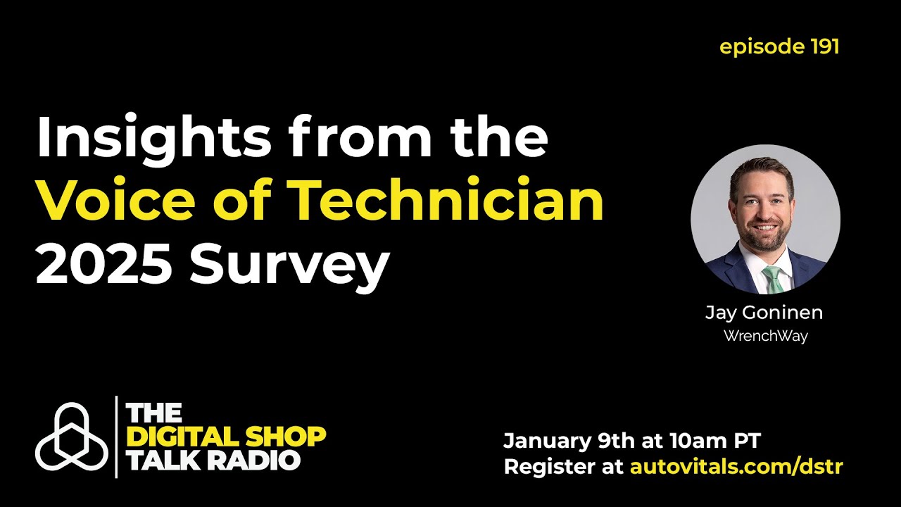 Insights from the Voice of Technician Survey - Ep. 191