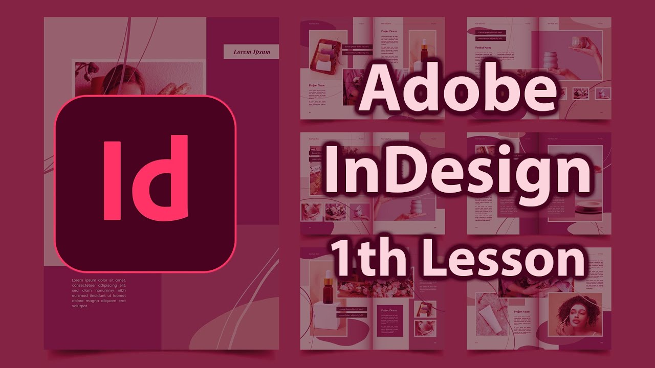 Adobe InDesign Tutorial for Beginners - 2025