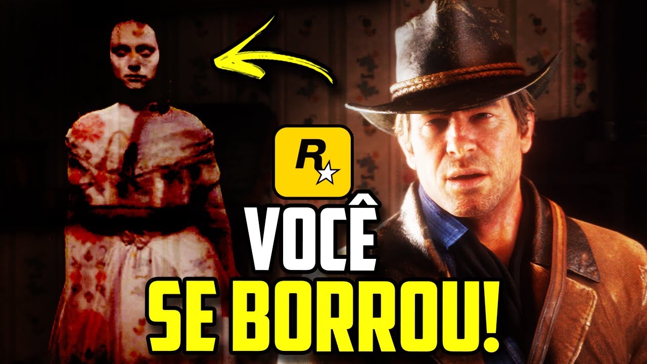 MOMENTOS ASSUSTADORES EM JOGOS DA ROCKSTAR GAMES!