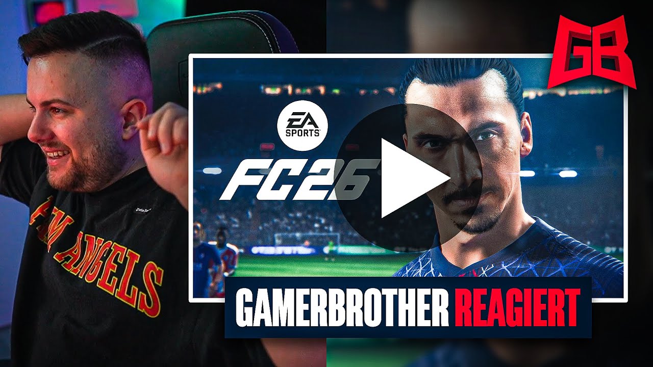 BESTER TRAILER seit Jahren?! 😍 GamerBrother REAGIERT auf den EAFC26 TRAILER 😱
