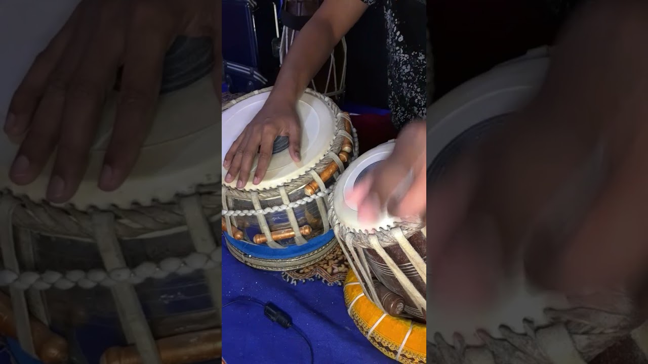 Tabla par dandiya bajana sikhe - gujrati garba style #ankitkashyaptabla #shorts