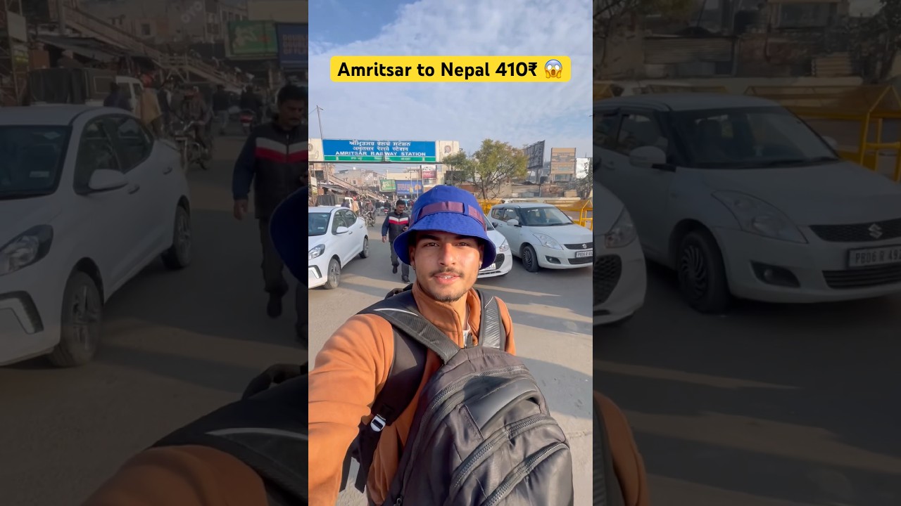 Amritsar to Nepal 410₹ Only 😱 