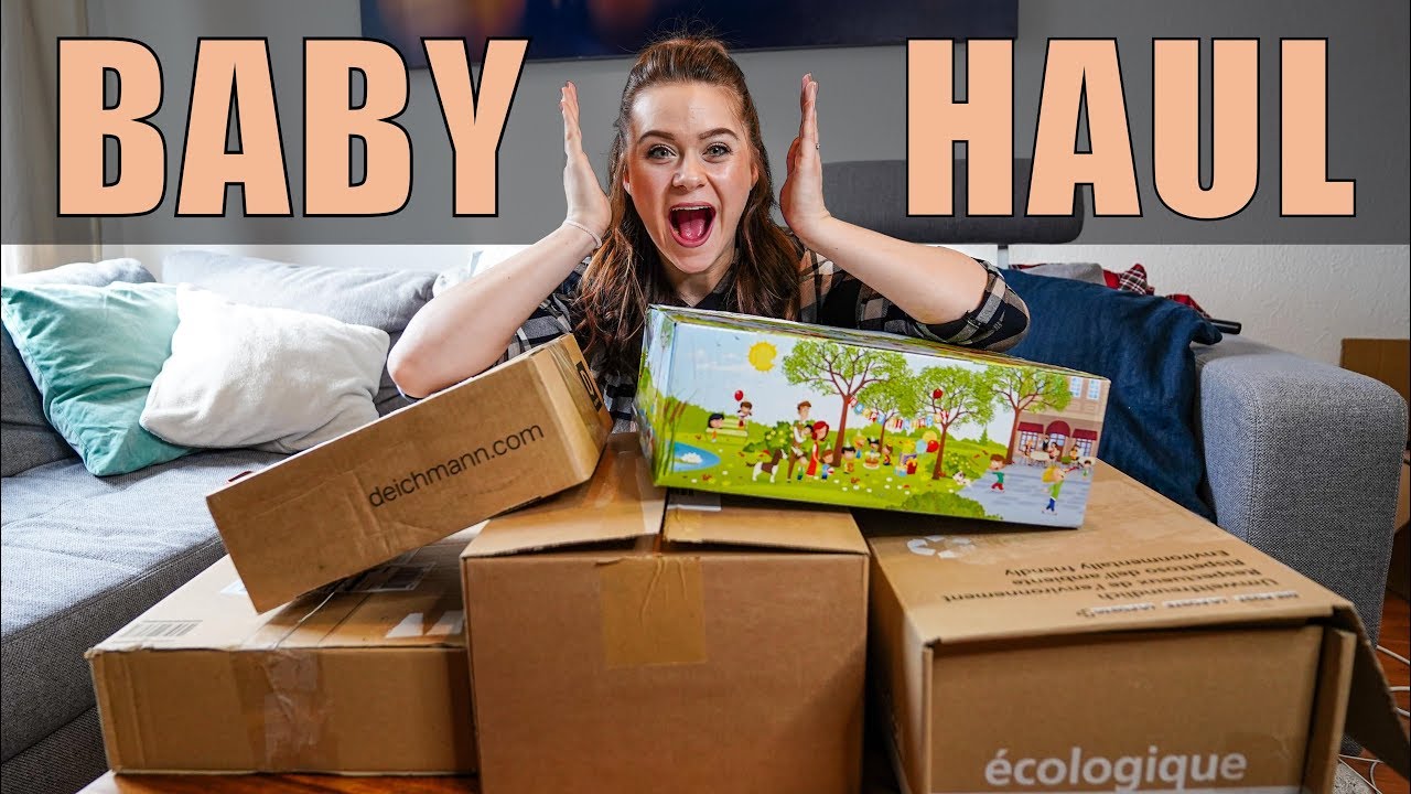 WIR PACKEN EURE BABY GESCHENKE UND PAKETE AUS | BABY HAUL | TEAM TAPIA VLOG #21
