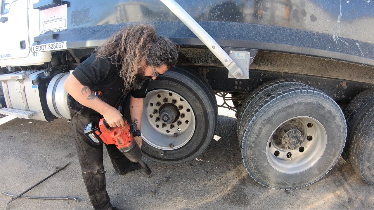 Replacing a Super Single Tire!