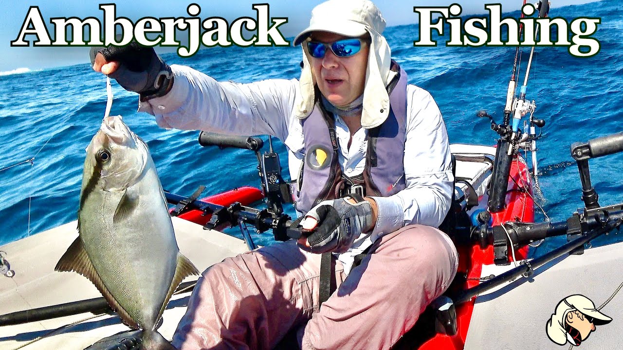 Amberjack  Fishing  - Trolling  for Amberjack with lures  - North-east Atlantic Ocean