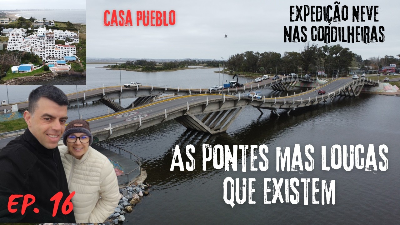 ODISSEIA PELO MUNDO: EP. 16 | TCHAU URUGUAI! Casapueblo, Pontos Incríveis e o Caminho do Taim