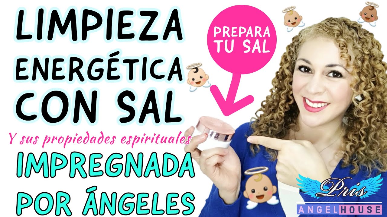 ✅🛀🏻LIMPIEZA ENERGÉTICA con SAL IMPREGNADA por 👼🏼ÁNGELES [EFECTIVA] 🚿🌺 Propiedades ESPIRITUALES.
