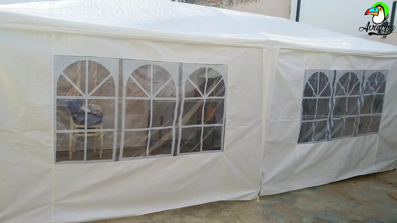 MONTO UNA CARPA GIGANTE PARA LOS PÁJAROS DE 6x3 METROS!!  ASÍ LO HICE!!